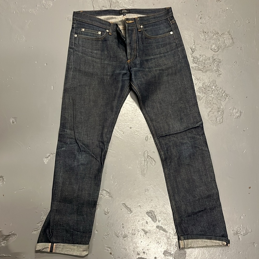 APC A.P.C. New cure 30 waist men’s jeans denim - Picture 3 of 4